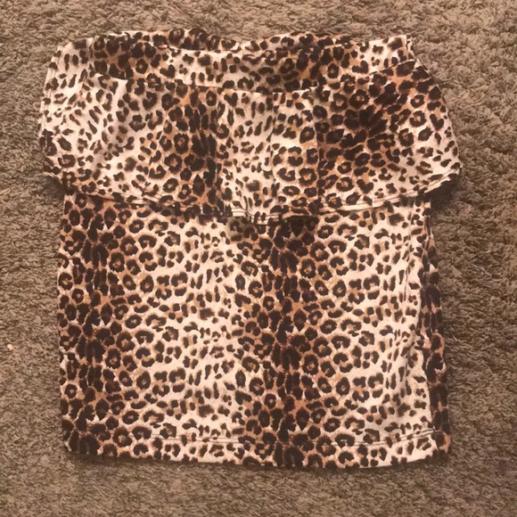 Leopard short skirt - Picture 1 of 1